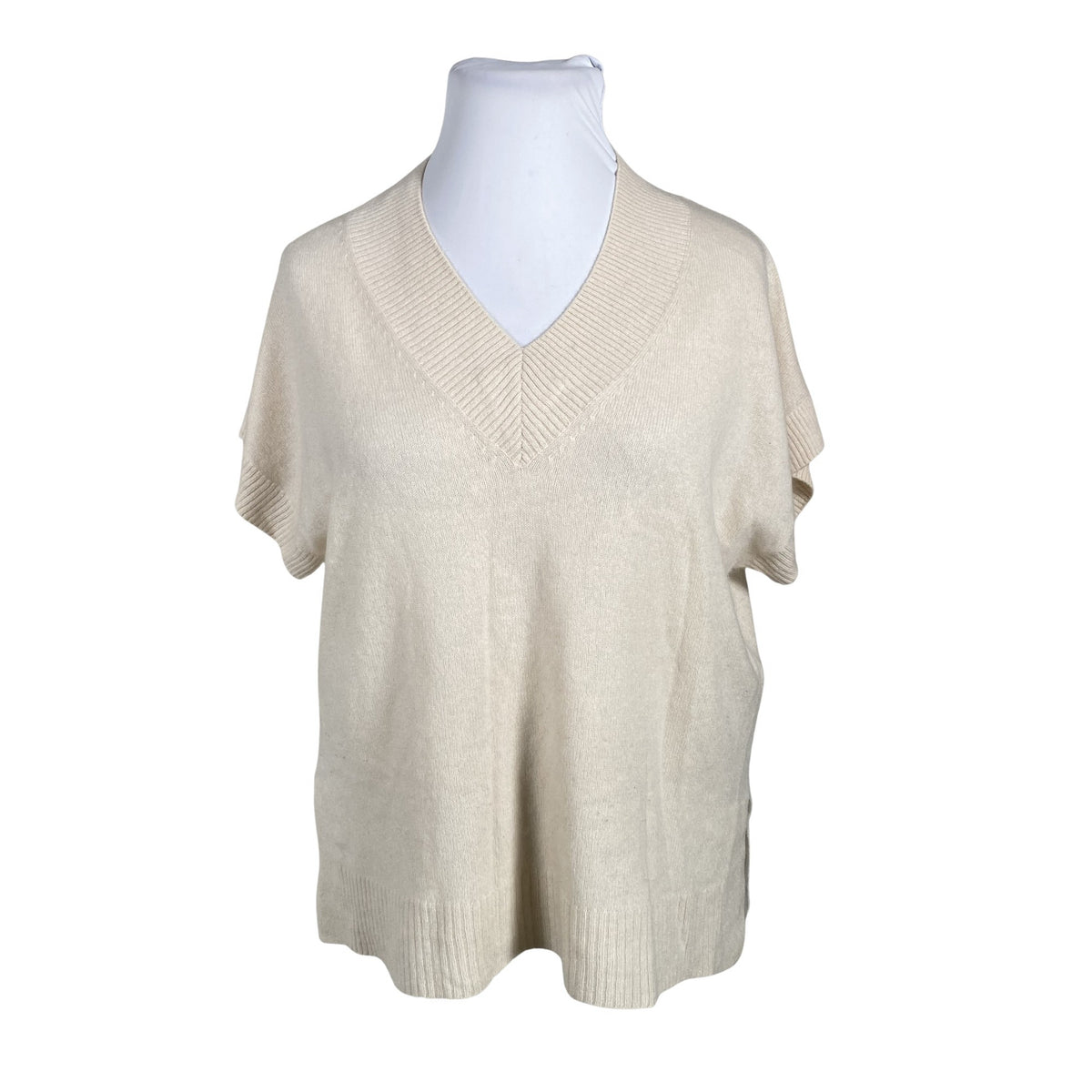 Naisten Part two - Neulepaita, koko 42 - Beige (1)