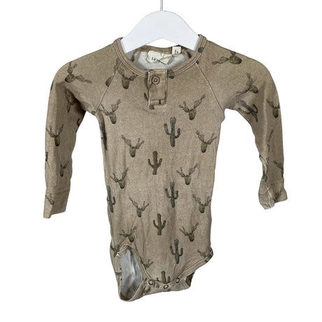 Unisex Lil ´Atelier - Body, koko 74 - 80 - Ruskea ()