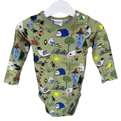 Unisex Moomin by Martinex - Body, koko 74 - 80 - Vihreä ()