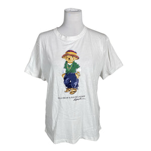 Naisten Polo Ralph Lauren - T-paita, koko 40 - Valkoinen (1)