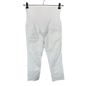 Naisten H&M Mama - Farkkucaprit, koko 36 - Valkoinen (1)