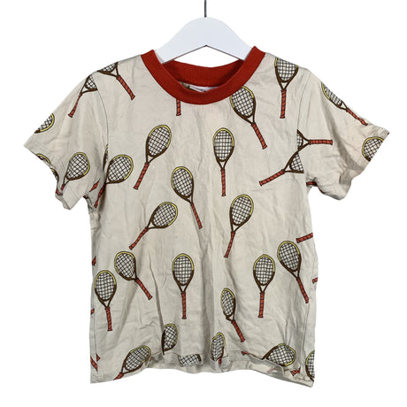 Unisex Mini Rodini - T-paita, koko 116 - 122 - Beige ()
