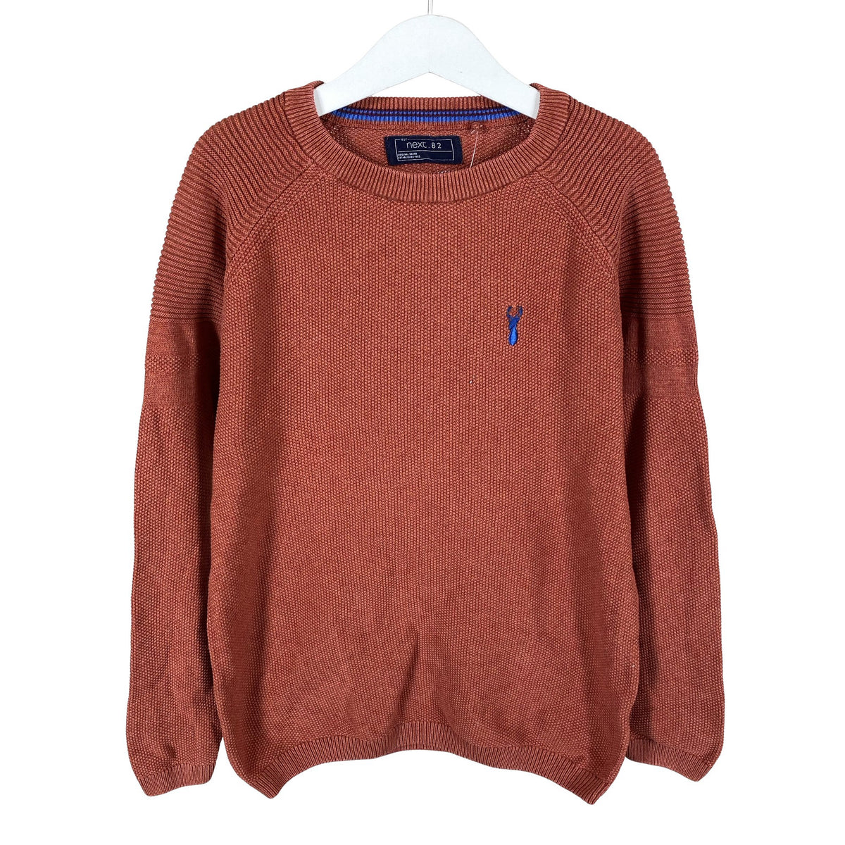 Unisex Next - Neulepaita, koko 128 - 134 - Oranssi (1)