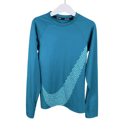 Unisex Nike - Urheilupaita, pitkät hihat, koko 140 - 146 - Sininen ()
