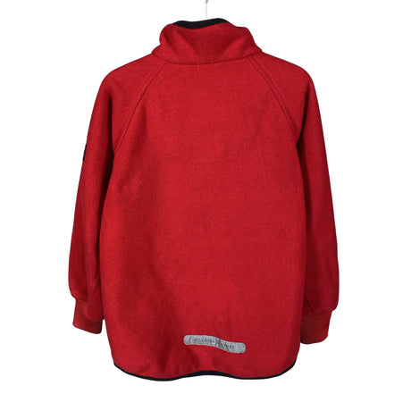 Unisex Polarn O. Pyret - Windfleecetakki, koko 122 - 128 - Punainen (2)