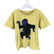 Unisex Lindex - T-paita, koko 122 - 128 - Keltainen ()