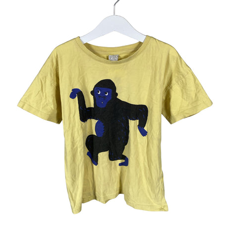 Unisex Lindex - T-paita, koko 122 - 128 - Keltainen ()