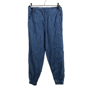 Unisex Polarn O. Pyret - Kangashousut, koko 134 - 140 - Vaaleansininen (1)