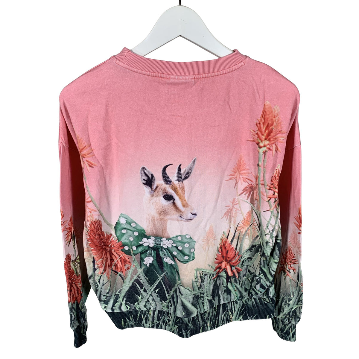 Unisex Molo Kids - Collegepaita, koko 146 - 152 - Vaaleanpunainen (2)