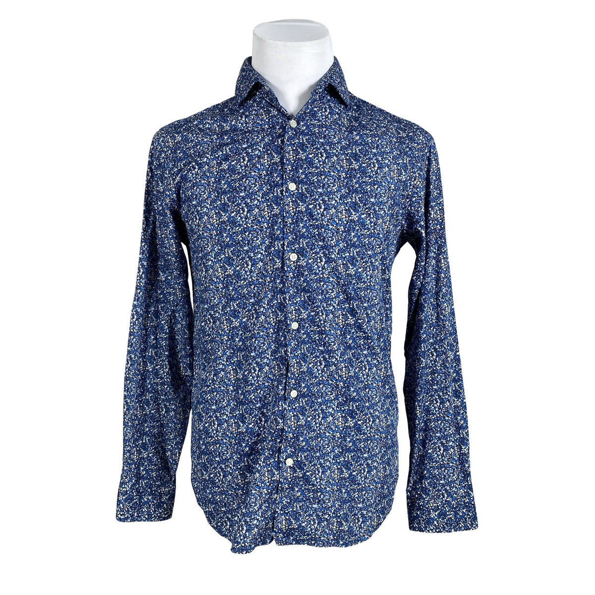Miesten Jack & Jones - Kauluspaita, koko L - Sininen (1)