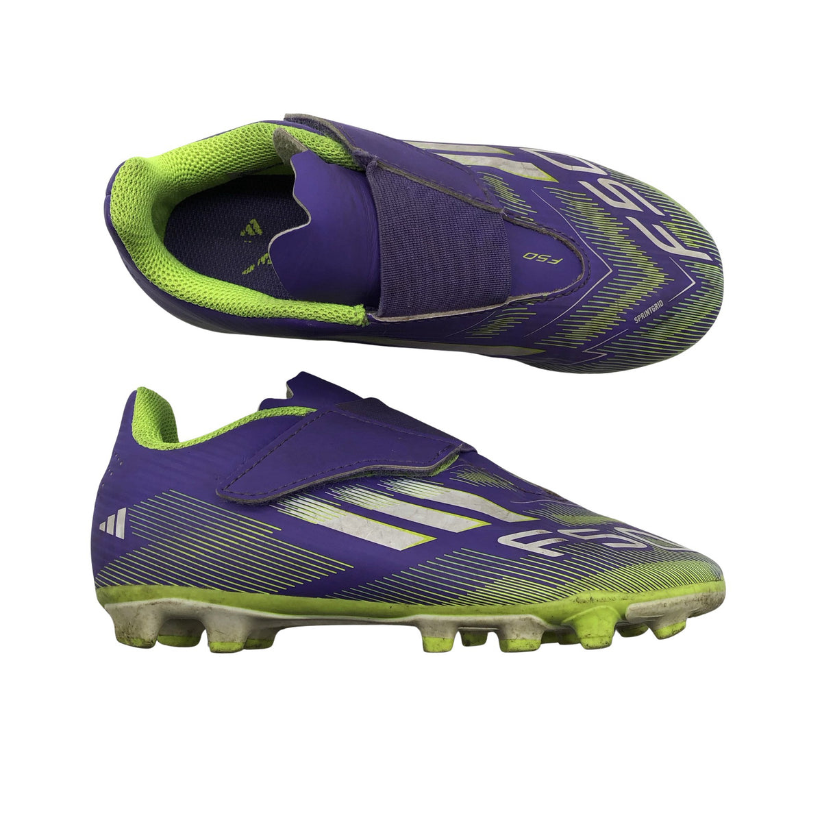 Unisex Adidas - Nappulakengät, koko 30 - Violetti (1)