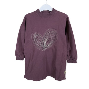 Tyttöjen POMPdeLUX - Collegemekko, koko 104 - 110 - Viininpunainen (1)