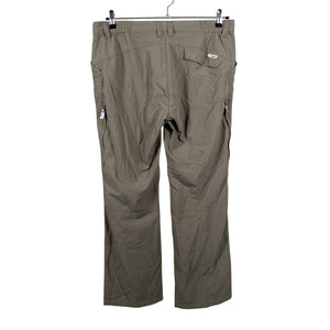 Naisten Jack Wolfskin - Kangashousut, koko W32 - Ruskea (2)