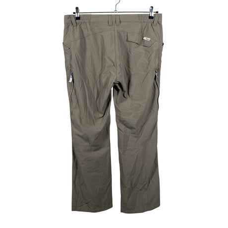 Naisten Jack Wolfskin - Kangashousut, koko W32 - Ruskea (2)