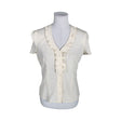 Naisten Caramel Moda - Lyhythihainen pusero, koko 38 - Beige ()