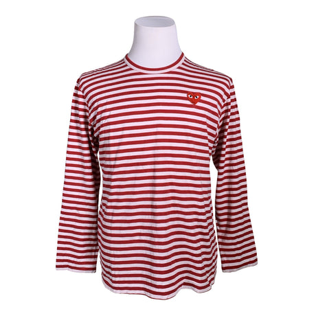 Miesten Comme des Garçons - Trikoopaita, koko XL - Punainen ()