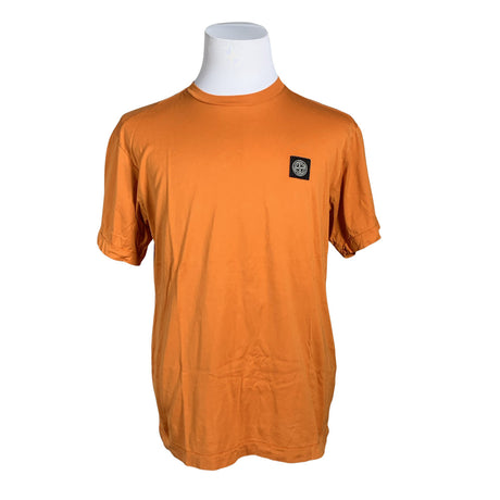 Miesten Stone Island - T-paita, koko L - Oranssi ()
