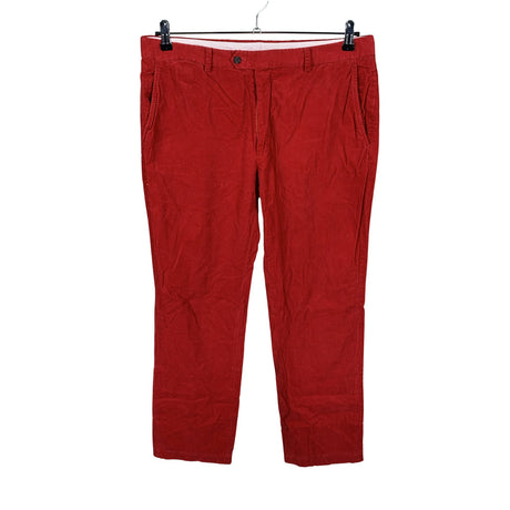 Miesten Gieves & Hawkes - Kangashousut, koko W34 - Punainen ()