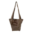 Naisten Handmade - Olkalaukku, koko Midi - Beige ()