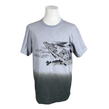 Miesten Uniqlo - T-paita, koko L - Harmaa ()
