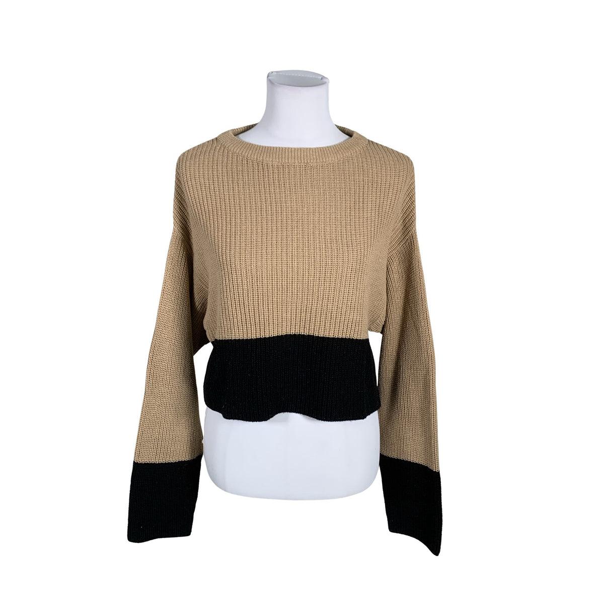Naisten Even&Odd - Neulepaita, koko 36 - Beige (1)