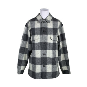 Naisten Uniqlo - Villakangastakki, koko 38 - Harmaa (1)