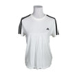 Naisten Adidas - Urheilupaita, lyhyet hihat, koko 40 - Valkoinen ()