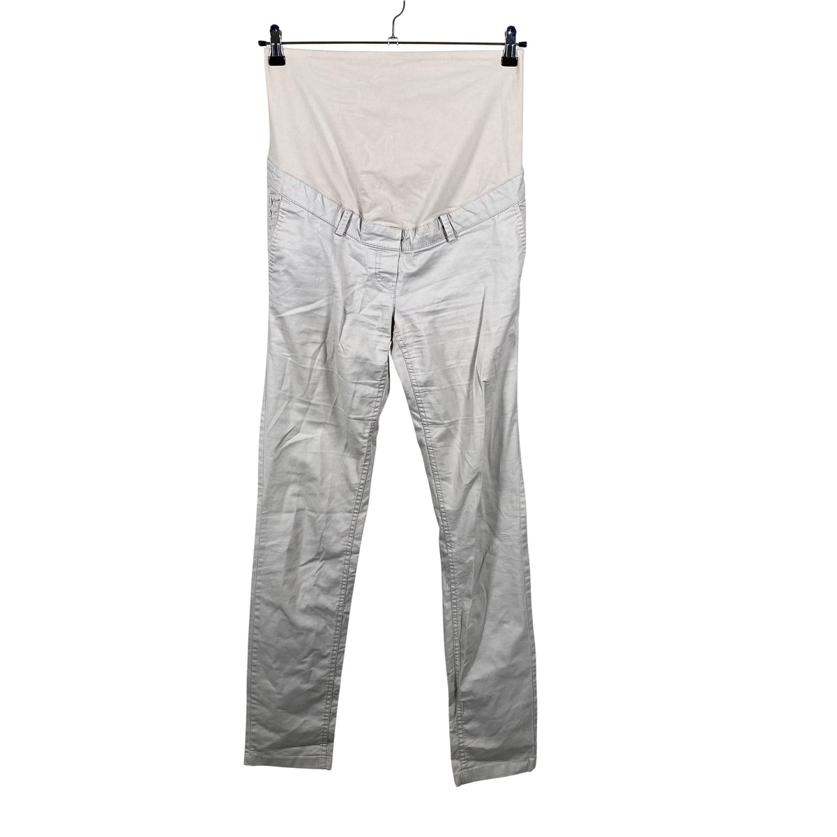 Naisten H&M Mama - Kangashousut, koko 38 - Beige (1)