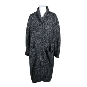 Naisten Marimekko - Villakangastakki, koko 38 - Musta (1)