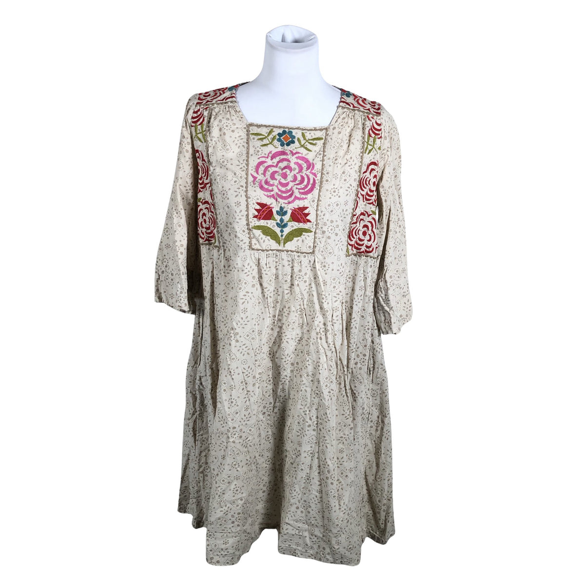 Naisten Gudrun Sjöden - Kangasmekko, koko 36 - Beige (1)