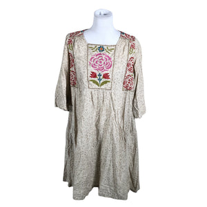 Naisten Gudrun Sjöden - Kangasmekko, koko 36 - Beige (1)