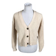 Naisten Selected - Neuletakki, koko 38 - Beige ()