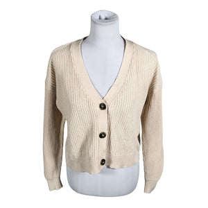 Naisten Selected - Neuletakki, koko 38 - Beige (1)