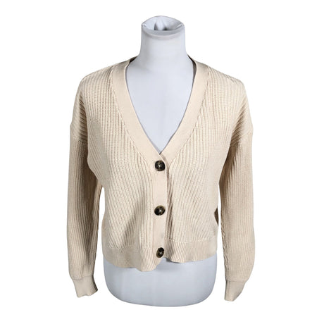Naisten Selected - Neuletakki, koko 38 - Beige ()