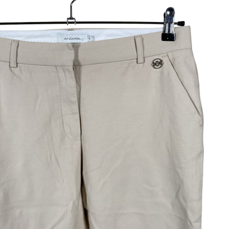 Naisten Andiata - Suorat housut, koko 40 - Beige (2)