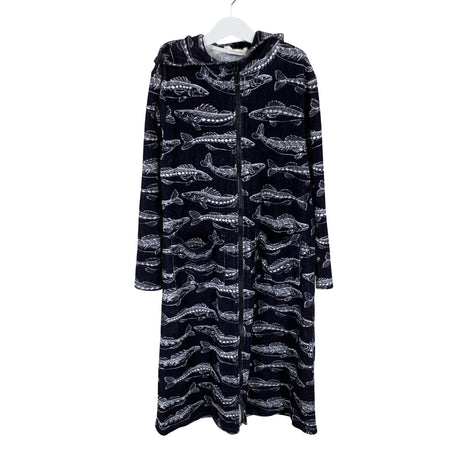 Unisex Versonpuoti - Kylpytakki, koko 140 - 146 - Musta ()