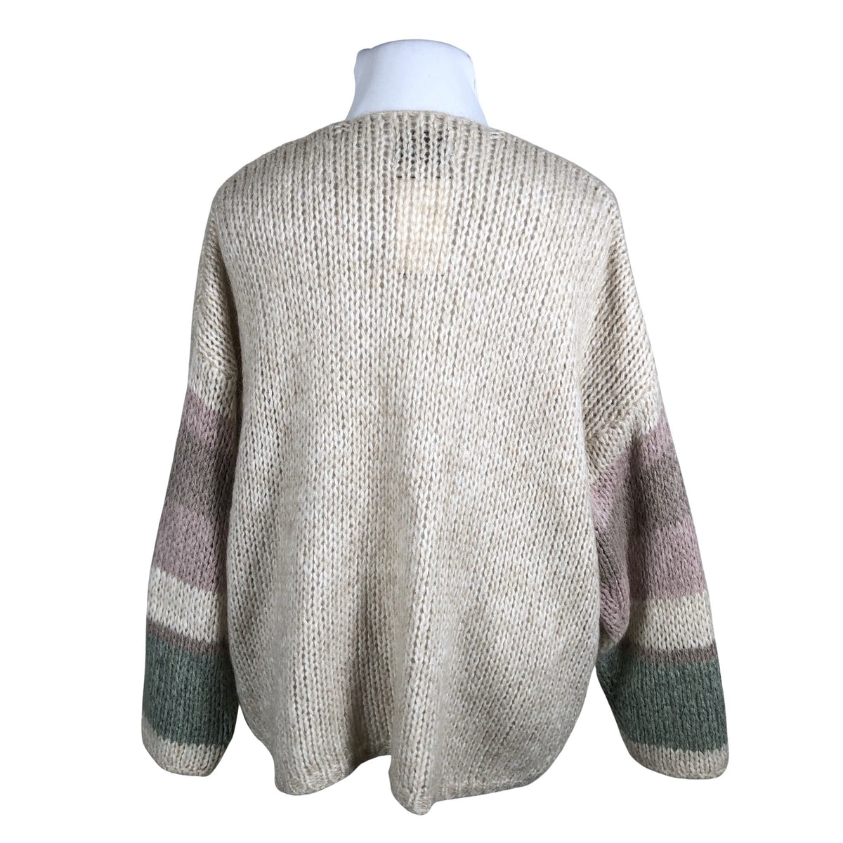 Naisten Bohemiana - Neuletakki, koko 44 - Beige (2)