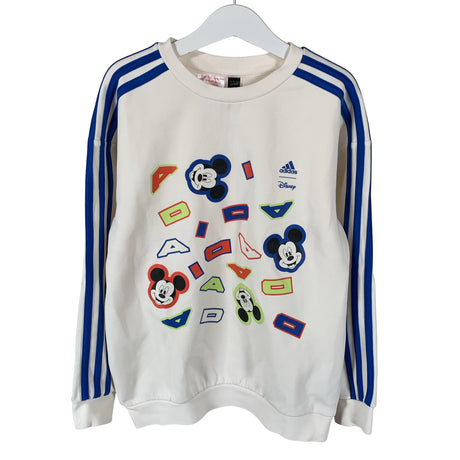 Unisex Adidas - Collegepaita, koko 134 - 140 - Valkoinen ()