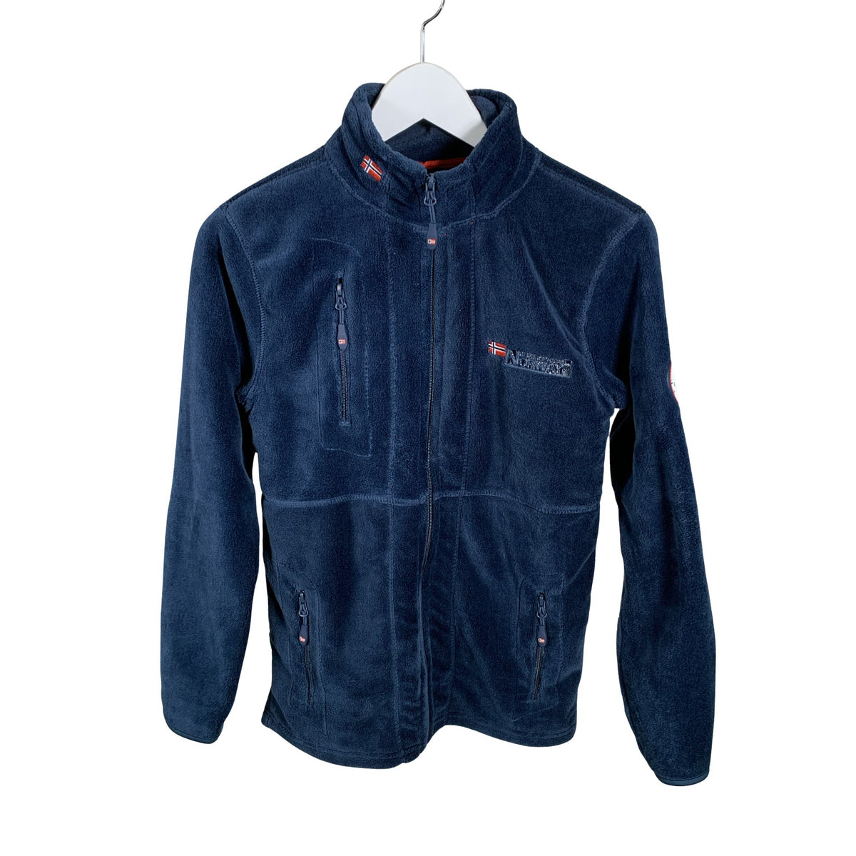 Unisex Geographical Norway - Fleecetakki, koko 158 - 164 - Sininen (1)