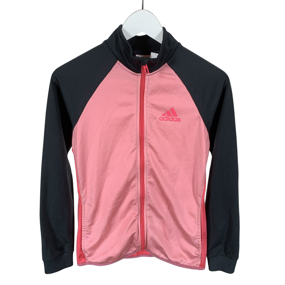 Tyttöjen Adidas - Verryttelytakki, koko 158 - 164 - Vaaleanpunainen (1)