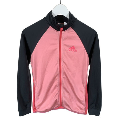 Tyttöjen Adidas - Verryttelytakki, koko 158 - 164 - Vaaleanpunainen ()