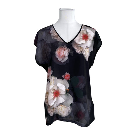 Naisten Ted Baker - Lyhythihainen pusero, koko 36 - Musta ()