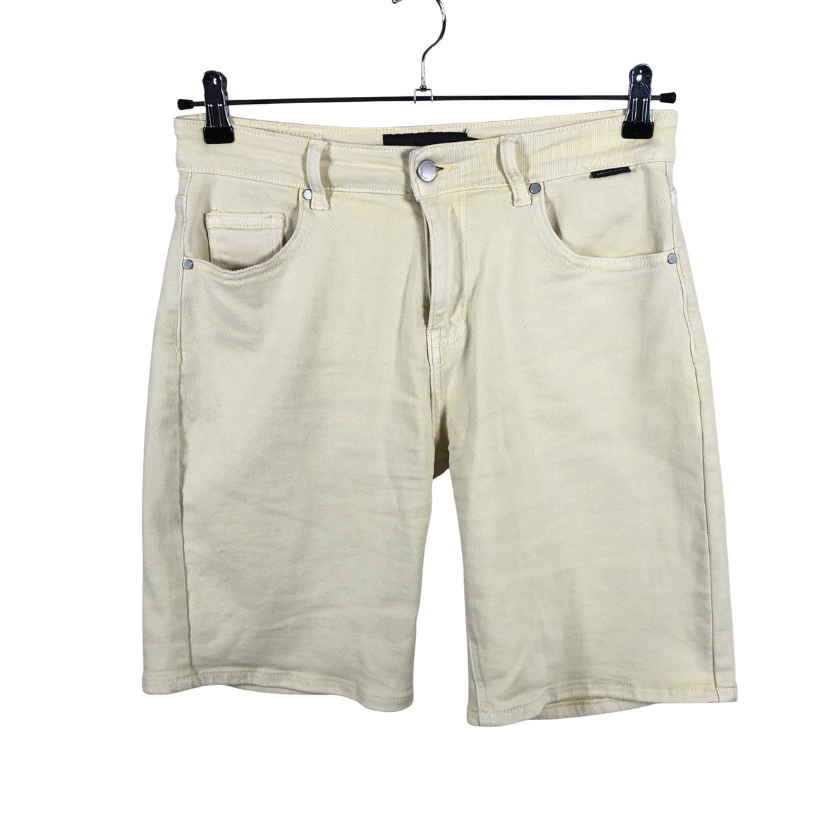 Naisten Perfect Jeans - Farkkushortsit, koko 38 - Keltainen (1)