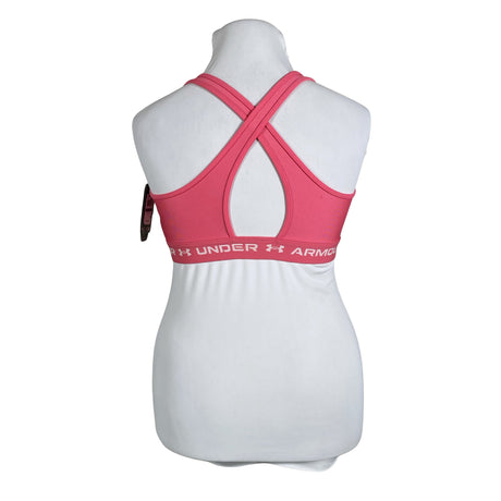 Naisten Under Armour - Urheilutoppi, koko 44 - Pinkki (2)