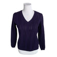 Naisten Your Face - Neulepaita, koko 34 - Violetti ()