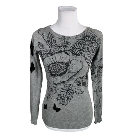 Naisten Desigual - Neulepaita, koko 34 - Harmaa ()