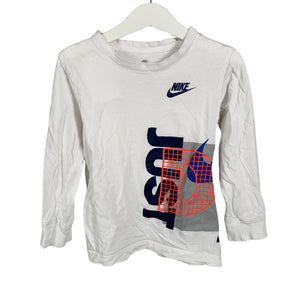 Unisex Nike - Trikoopaita, koko 104 - 110 - Valkoinen (1)