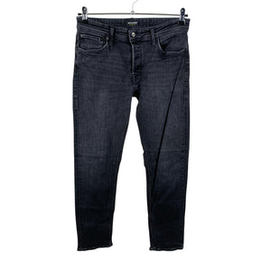 Miesten Jack & Jones - Farkut, koko W32 - Musta (1)