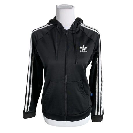 Naisten Adidas - Verryttelytakki, koko 36 - Musta ()