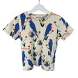 Unisex Mini Rodini - T-paita, koko 128 - 134 - Beige ()